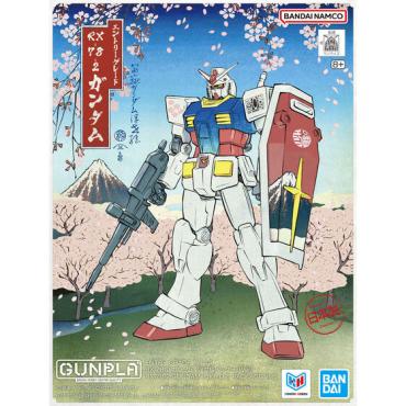 EG 機動戰士鋼彈 RX-78-2 鋼彈 浮世繪包裝版 組裝模型 1/144 BANDAI SPIRITS