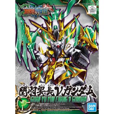 SD 三國創傑傳 關羽雲長 v鋼彈 組裝模型 BANDAI SPIRITS