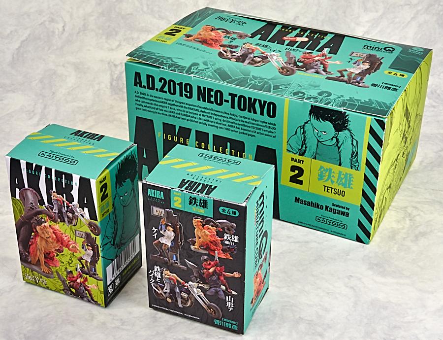 MiniQ AKIRA 阿基拉 鐵雄 PART.2 盒玩(四款款式) 海洋堂 KAIYODO