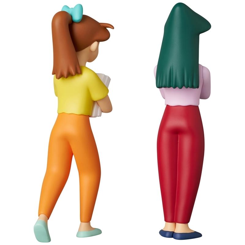 UDF 蠟筆小新 系列5 吉永老師&松阪老師 MEDICOM TOY