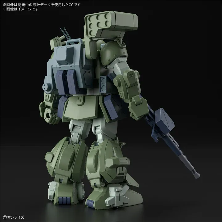 HG 裝甲騎兵 夜盜犬 眼鏡狗 眼鏡鬥犬 渦輪特裝型 組裝模型 BANDAI SPIRITS