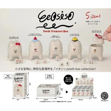 (預購26年6月) Eeosiso遊手好仙 仙歯科 牙齒收藏盒 盒玩 全5種 Kenelephant