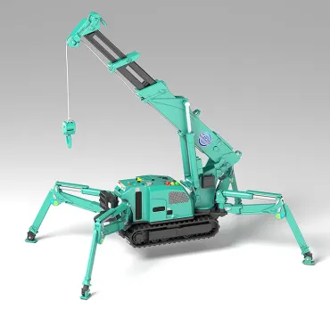 MODEROID 前田製作所蜘蛛吊車（綠） 組裝模型 GSC