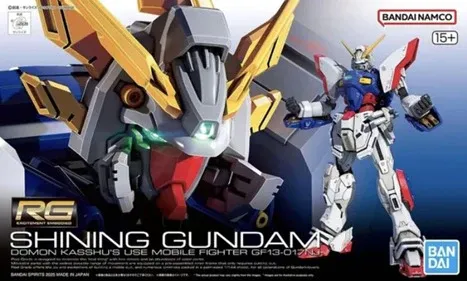 RG 閃光鋼彈 組裝模型 BANDAI SPIRITS 機動武鬥傳G鋼彈