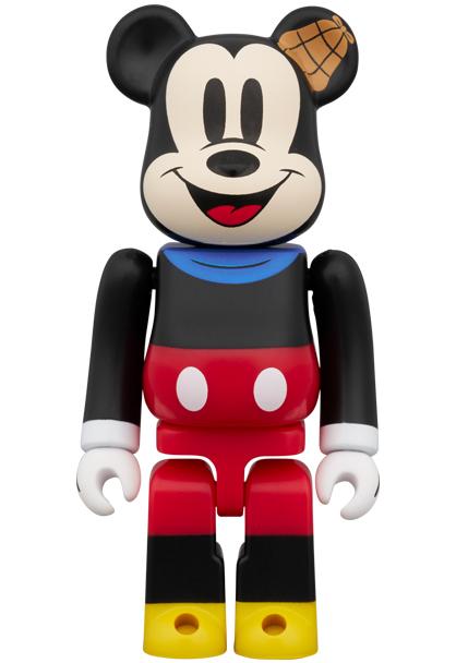 BE@RBRICK MICKEY MOUSE&GOOFY 2PCS SET 塗裝完成品 MEDICOM TOY