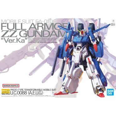 MG 機動戰士鋼彈ZZ 全裝甲ZZ鋼彈 Ver.Ka 組裝模型 1/100 BANDAI SPIRITS