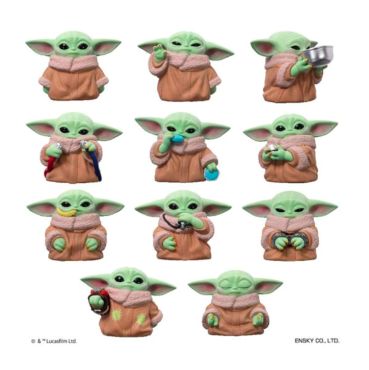 STAR WARS 星際大戰 曼達洛人 格羅古 古古 軟膠指偶 盒玩 全11種 enSKY