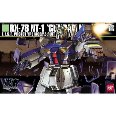 HGUC 機動戰士鋼彈 #047 RX-78NT-1 組裝模型 1/144 BANDAI SPIRITS /盒損品