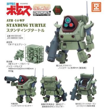 Choipla 裝甲騎兵 眼鏡鬥犬 標準型海龜 組裝模型 BANDAI SPIRITS