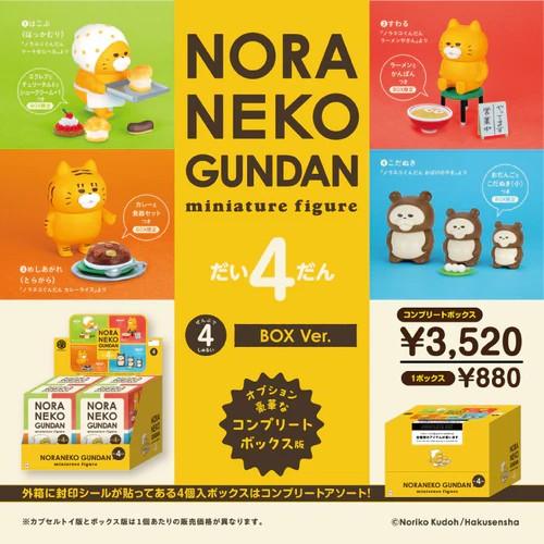 野貓軍團 迷你造型收藏 第4彈 盒玩 全4款 Kenelephant