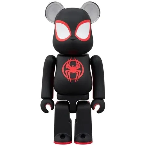 BE@RBRICK 蜘蛛人：穿越新宇宙 邁爾斯·莫拉雷斯 ＆ 關·史黛西 100% PVC完成品 MEDICOM TOY