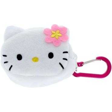 三麗鷗 NLC 登山扣迷你絨毛收納包 Hello Kitty 小花款 Sun-Star