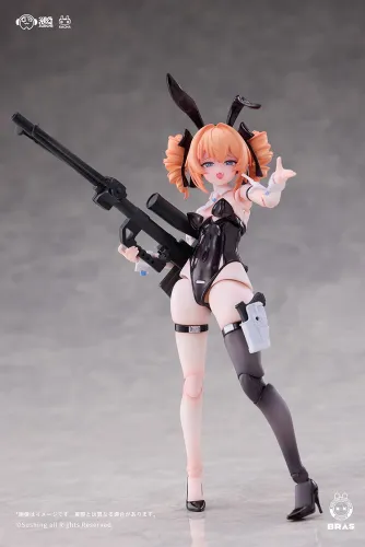 BRAS★【BUNNY RAPID ACTION SQUAD】 狙擊手 蕾奧妮 1/12 可動完成品 溯行Sushing