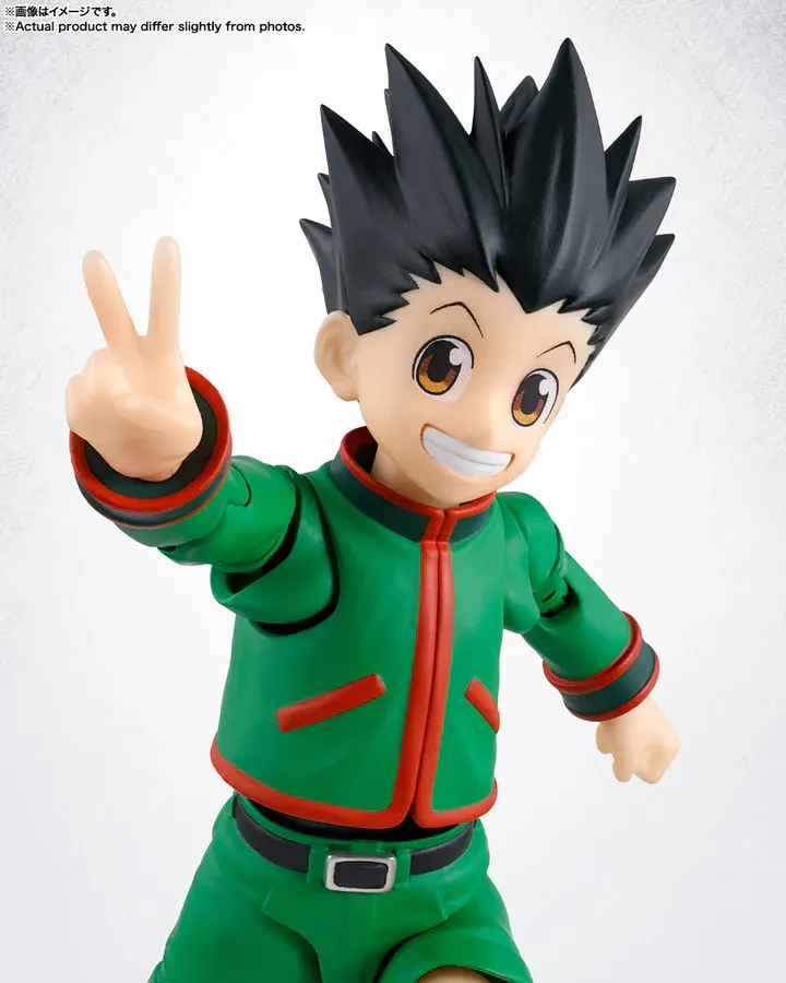 S.H.Figuarts 小傑 可動塗裝完成品 BANDAI SPIRITS 獵人 × 獵人