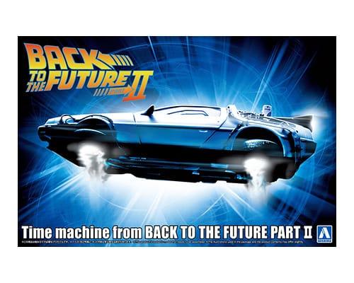 回到未來 Part2 Delorean DMC-12 時光機 組裝模型 1/24 AOSHIMA
