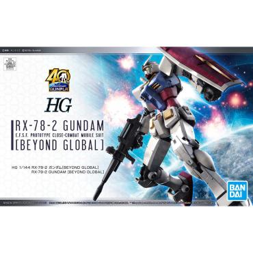 HG 機動戰士鋼彈 RX-78-2 鋼彈 BEYOND GLOBAL 組裝模型 1/144 BANDAI SPIRITS