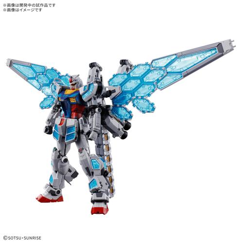 EG RX-78F00/E 鋼彈 （EX-001 璃羽裝備）組裝模型 1/144  BANDAI SPIRITS