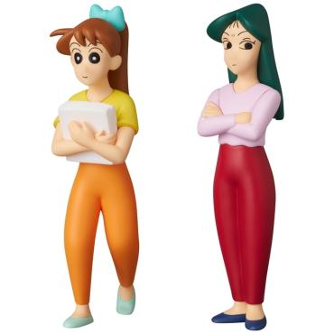 UDF 蠟筆小新 系列5 吉永老師&松阪老師 MEDICOM TOY