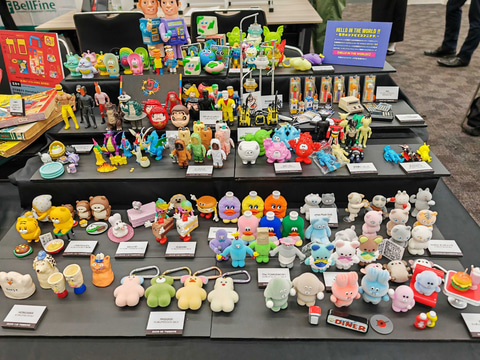 Kenelephant 於 2025 夏季玩具製造商合同展示會的展出情境